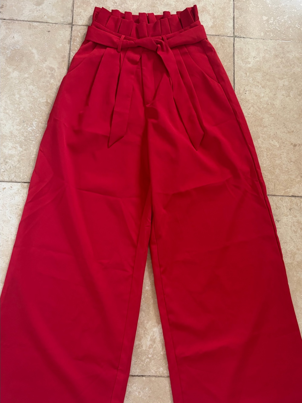 NWOT- High-Waist Wide-Leg Trouser - Size small